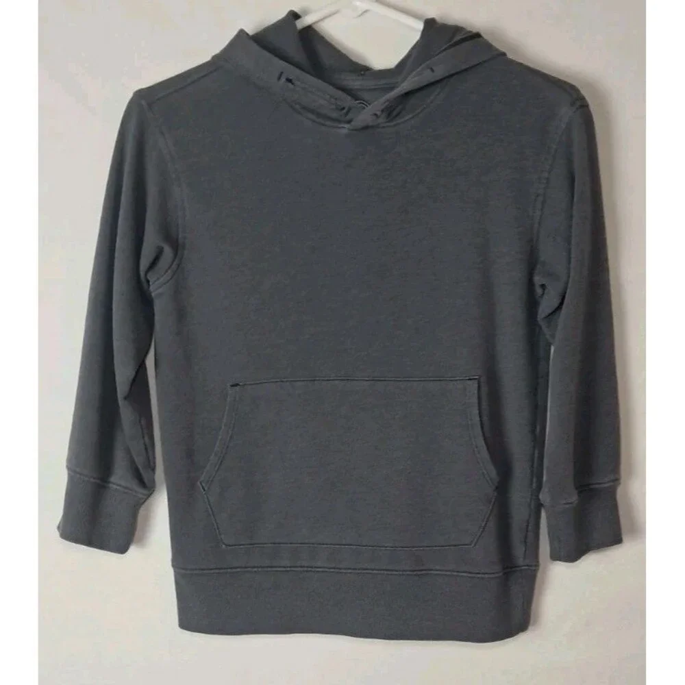 Wonder Nation Boys M 8 Gray Hooded Sweatshirt - Picture 1 of 5